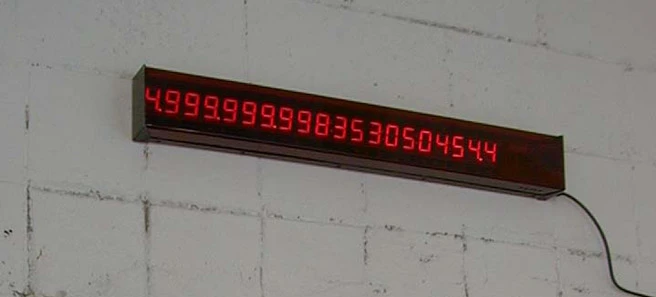 Gianni Motti • Big Crunch Clock