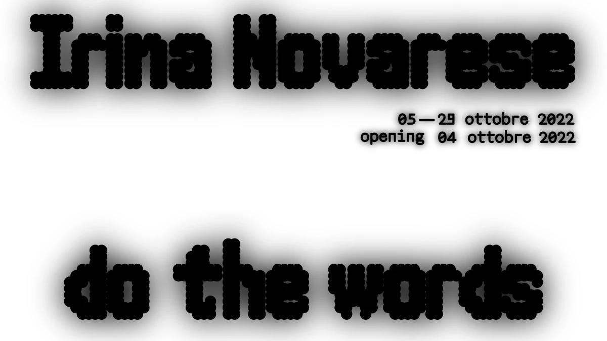 Irina Novarese • Do the words